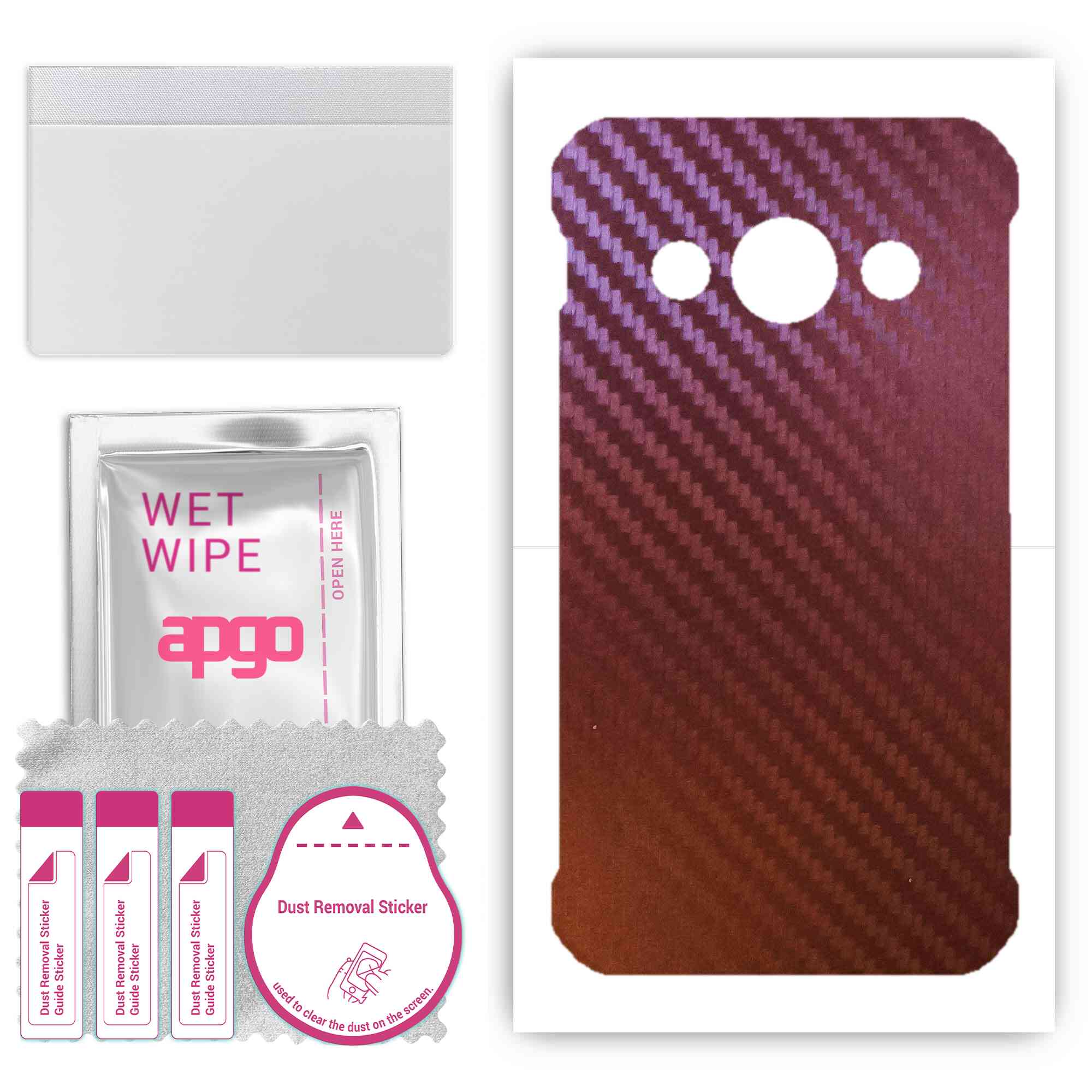apgo skin sticker film foil vinyl for the BACK compatible with Samsung Galaxy Xcover 3 G389F, scratch-resistant, easy to install - Carbon Chameleon CA
apgo skin sticker film foil vinyl for the BACK compatible with Samsung Galaxy Xcover 3 G389F, scratch-resistant, easy to install - Carbon Chameleon CA