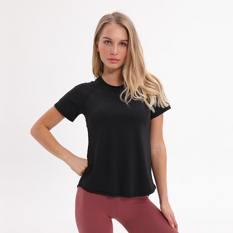 Женский дышащий сетчатый топ с коротким рукавом для йоги - Быстросохнущий, повседневная спортивная одежда M
Женский дышащий сетчатый топ с коротким рукавом для йоги - Быстросохнущий, повседневная спортивная одежда M