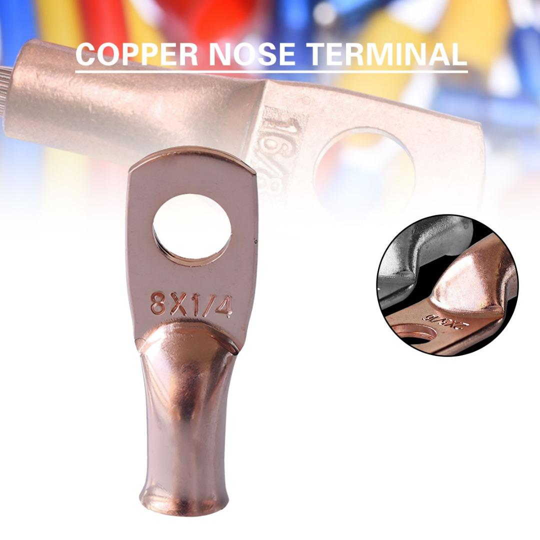 Pdtoweb 20шт 2Gauge 3/8 Концы кабеля батареи Наконечники Медные кольцевые клеммы Разъем провода
Pdtoweb 20шт 2Gauge 3/8 Концы кабеля батареи Наконечники Медные кольцевые клеммы Разъем провода
