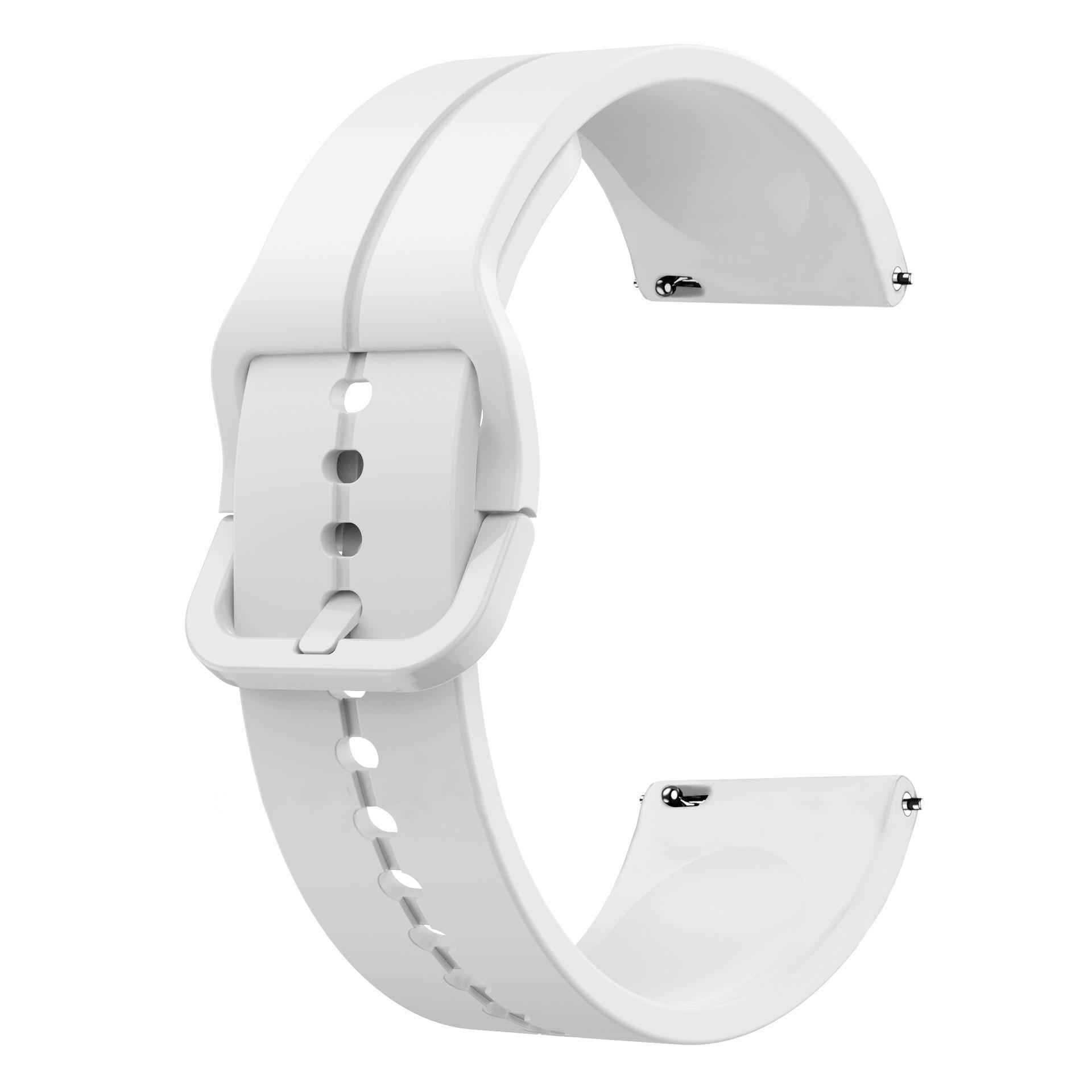 For Samsung Galaxy Watch6 40mm/44mm/Watch6 Classic 43mm/47mm Watch Band 20mm Silicone Watch Strap White
For Samsung Galaxy Watch6 40mm/44mm/Watch6 Classic 43mm/47mm Watch Band 20mm Silicone Watch Strap White