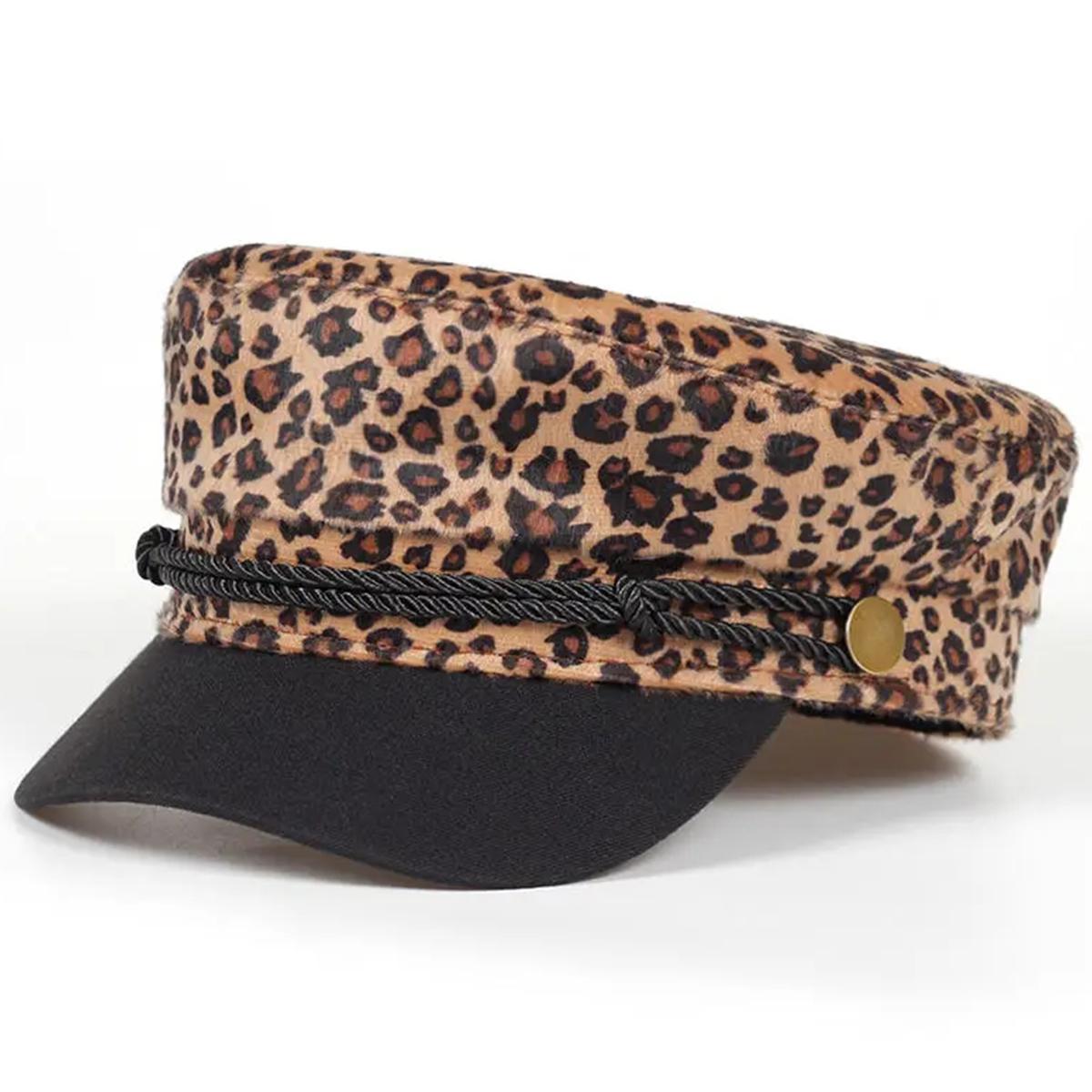 Модная индивидуальная леопардовая кепка-берет с принтом для женщин и мужчин, хлопковая темно-синяя кепка для отдыха на природе, для спорта, путешествий коричневый
Модная индивидуальная леопардовая кепка-берет с принтом для женщин и мужчин, хлопковая темно-синяя кепка для отдыха на природе, для спорта, путешествий коричневый