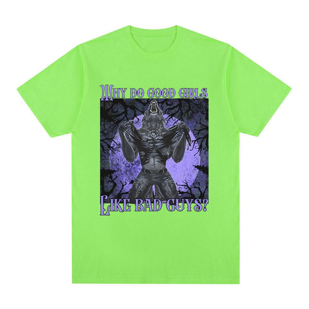 Why Do Good Girls Like Bad Guys Literally Me Wolf Funny Meme T Shirts Men Casual Cotton Vintage Short Sleeve Oversized T-shirts 4XL
Why Do Good Girls Like Bad Guys Literally Me Wolf Funny Meme T Shirts Men Casual Cotton Vintage Short Sleeve Oversized T-shirts 4XL