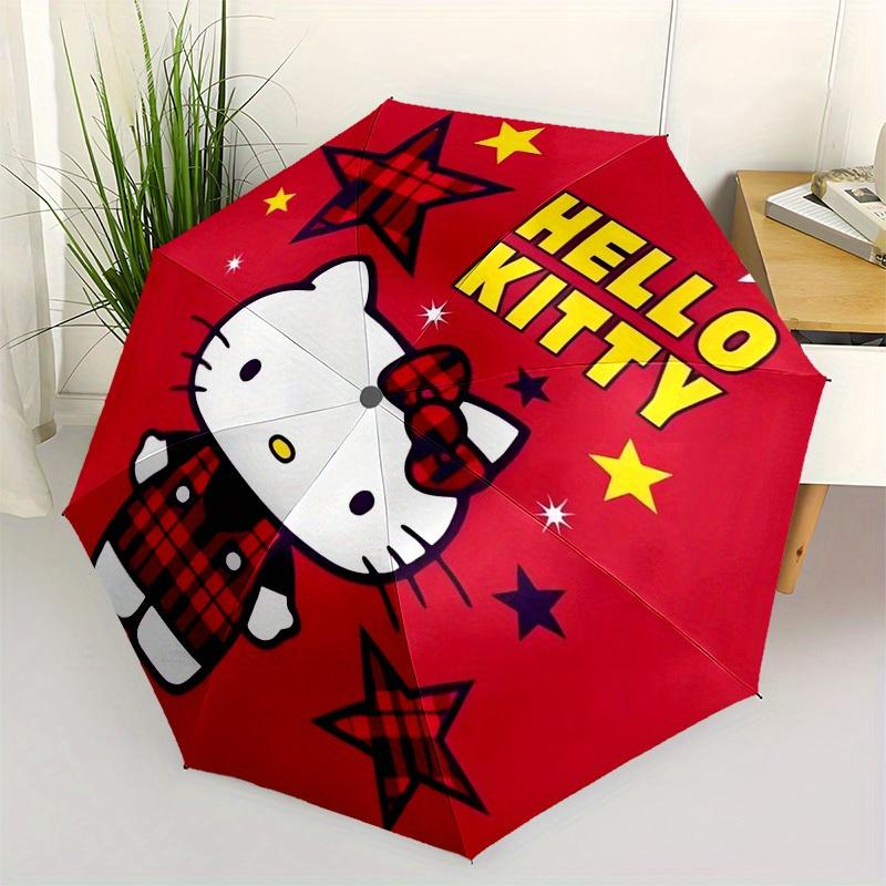 1pc Hello Kitty Plaid Stars Umbrella with Plastic Handle,Suitable for All Seasons Home Travel Outdoor UmbrellaSanlio378
1pc Hello Kitty Plaid Stars Umbrella with Plastic Handle,Suitable for All Seasons Home Travel Outdoor UmbrellaSanlio378