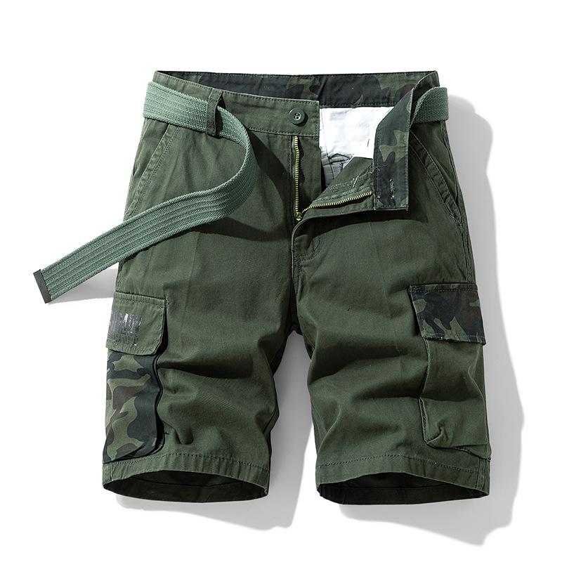 Mens Casual Cargo Shorts with Belt Multi Pocket Cotton Shorts Camouflage Patchwork Design Relaxed Fit Outdoor Wear M
Mens Casual Cargo Shorts with Belt Multi Pocket Cotton Shorts Camouflage Patchwork Design Relaxed Fit Outdoor Wear M