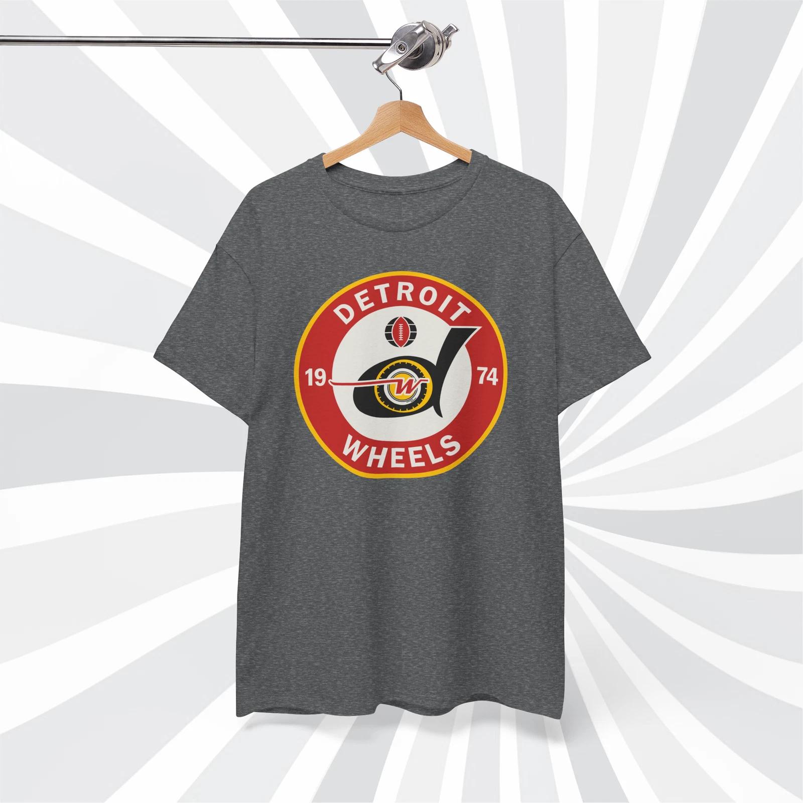 Detroit Wheels 1974 WFL Vintage Football Circle T shirt L
Detroit Wheels 1974 WFL Vintage Football Circle T shirt L