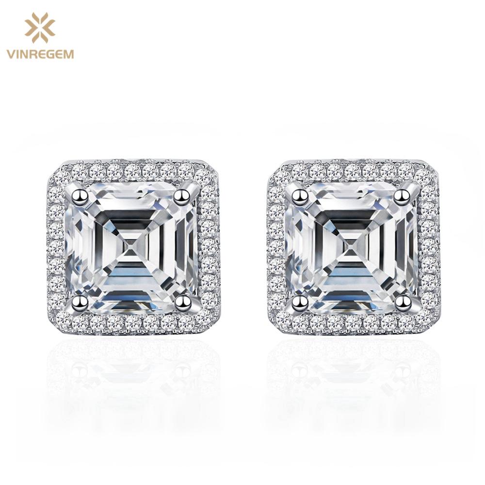 Vinregem, 100% стерлинговое серебро 925 пробы, VVS1 3EX D, цвет Asscher Cut, 8*8 мм, 2,5 карата, настоящие муассанитовые бриллианты, серьги-гвоздики для женщин, ювелирные изделия, подарки
Vinregem, 100% стерлинговое серебро 925 пробы, VVS1 3EX D, цвет Asscher Cut, 8*8 мм, 2,5 карата, настоящие муассанитовые бриллианты, серьги-гвоздики для женщин, ювелирные изделия, подарки