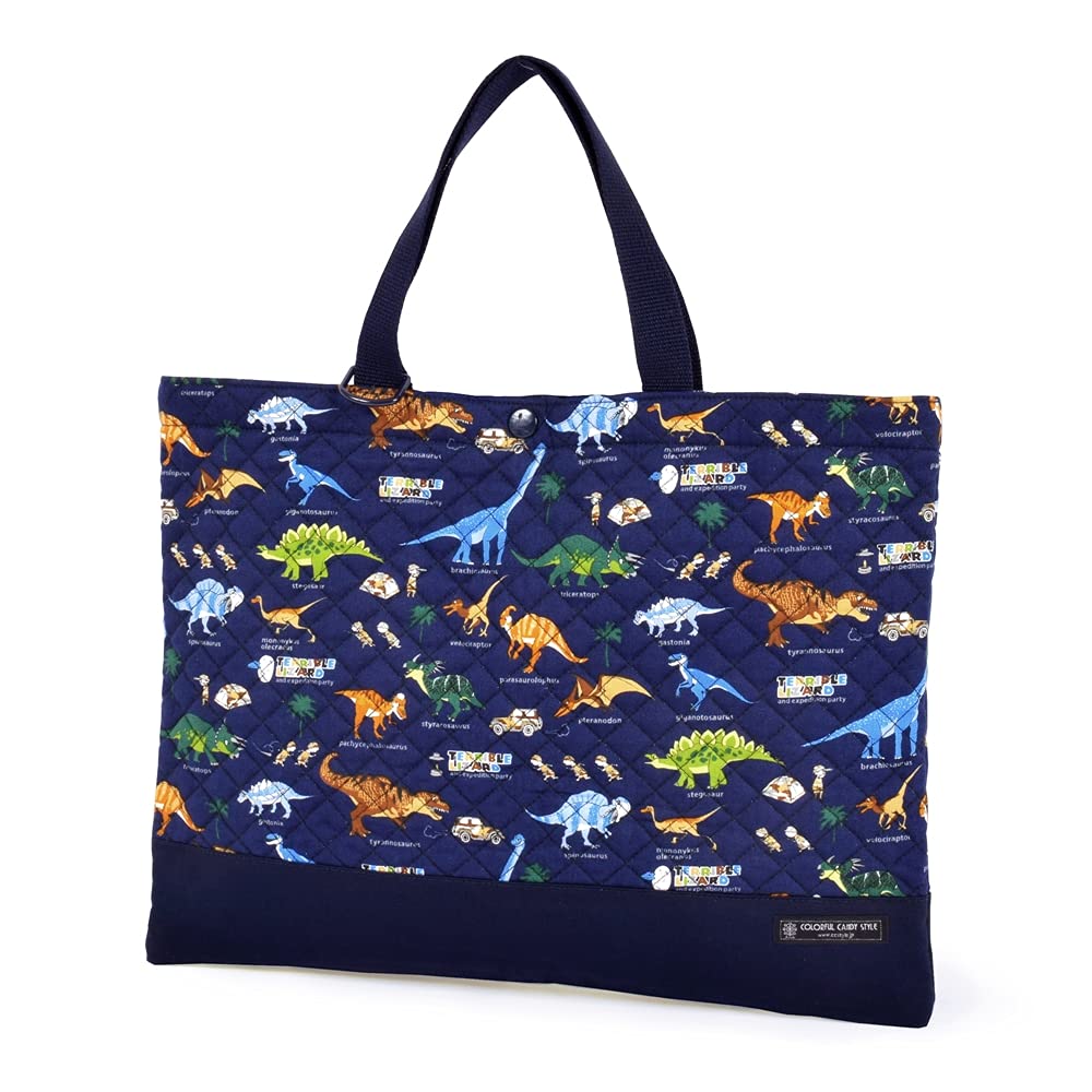 COLORFUL CANDY STYLE Lesson Bag for School Dinosaur Continent N0234300 Boys, Quilted, Handbag, Bag, Kids, Discover! Explore! (Navy)
COLORFUL CANDY STYLE Lesson Bag for School Dinosaur Continent N0234300 Boys, Quilted, Handbag, Bag, Kids, Discover! Explore! (Navy)