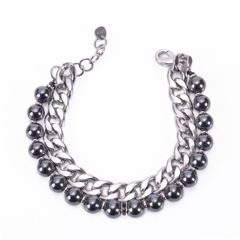 JYL TS Bracelet Chinese Style Bow Design Elegant Brings Blessing & Grace Black magnet stainless steel grullo
JYL TS Bracelet Chinese Style Bow Design Elegant Brings Blessing & Grace Black magnet stainless steel grullo