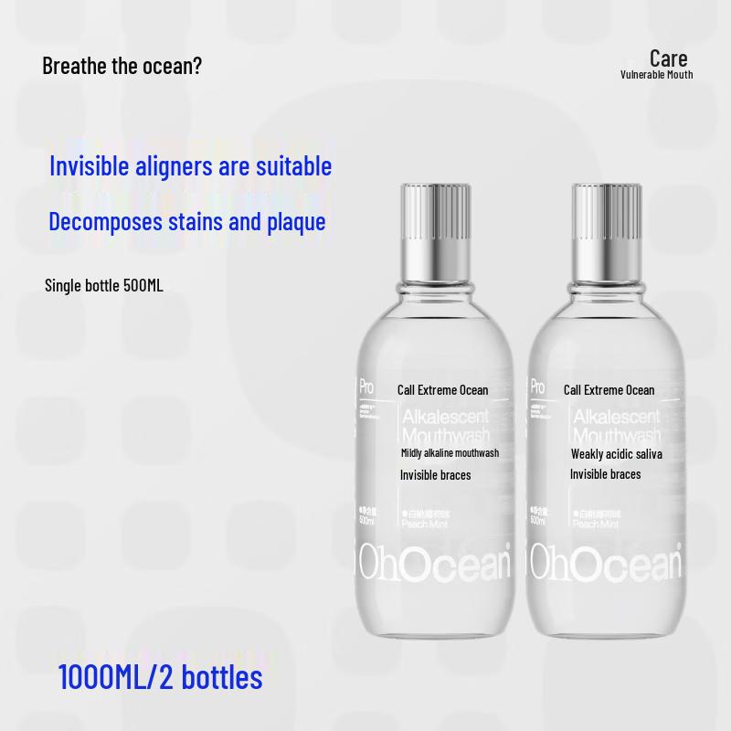 Breathing Ocean Orthodontic Mouthwash
Breathing Ocean Orthodontic Mouthwash