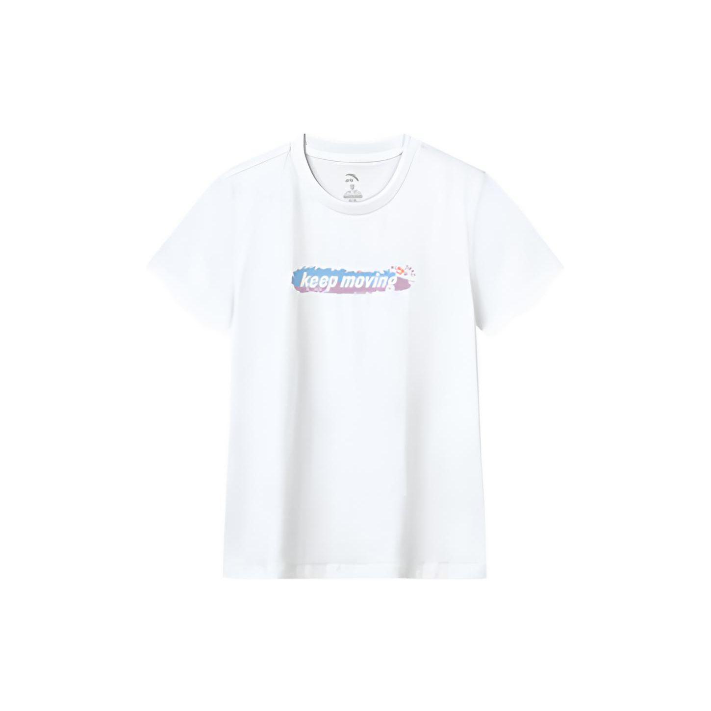 Anta Solid Color Letter Print Round Neck Pullover Short Sleeve T-Shirt Women tops White 162138109-1 L
Anta Solid Color Letter Print Round Neck Pullover Short Sleeve T-Shirt Women tops White 162138109-1 L