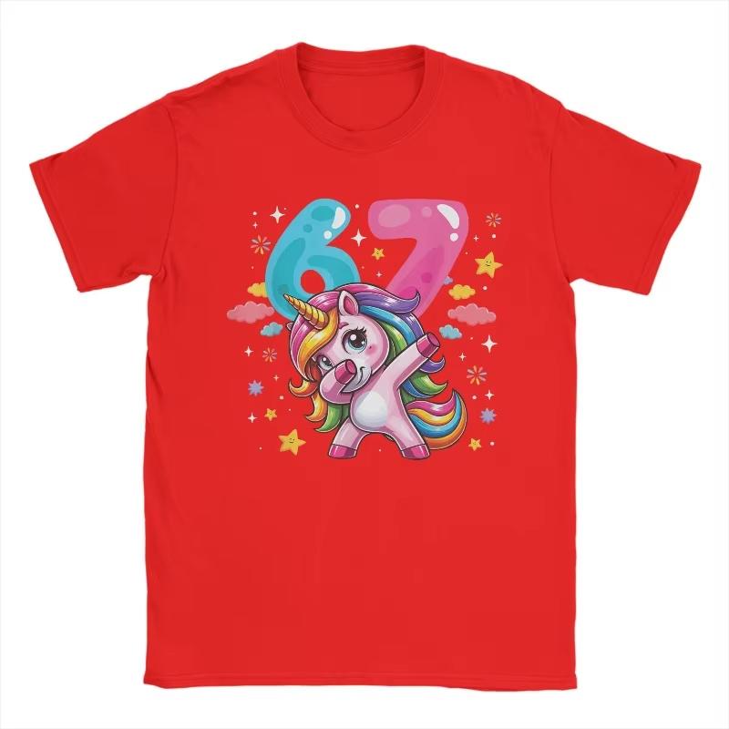 2026 summer new 67 Meme Unicorn Cotton Tshirt Summer Cotton ShortSleeved Comfortable HipHop Tshirt 3XL
2026 summer new 67 Meme Unicorn Cotton Tshirt Summer Cotton ShortSleeved Comfortable HipHop Tshirt 3XL