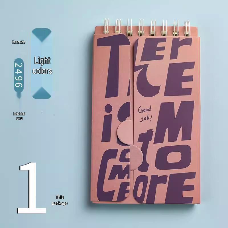 Ebbinghaus Memory Curve Pocket Vocabulary Notebook Set
Ebbinghaus Memory Curve Pocket Vocabulary Notebook Set