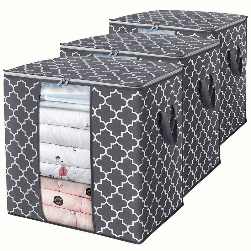 3 шт., сумки для хранения одежды, органайзер на молнии, подкровать, шкаф, куб, шкаф, коробки 52*37*52cm серый
3 шт., сумки для хранения одежды, органайзер на молнии, подкровать, шкаф, куб, шкаф, коробки 52*37*52cm серый