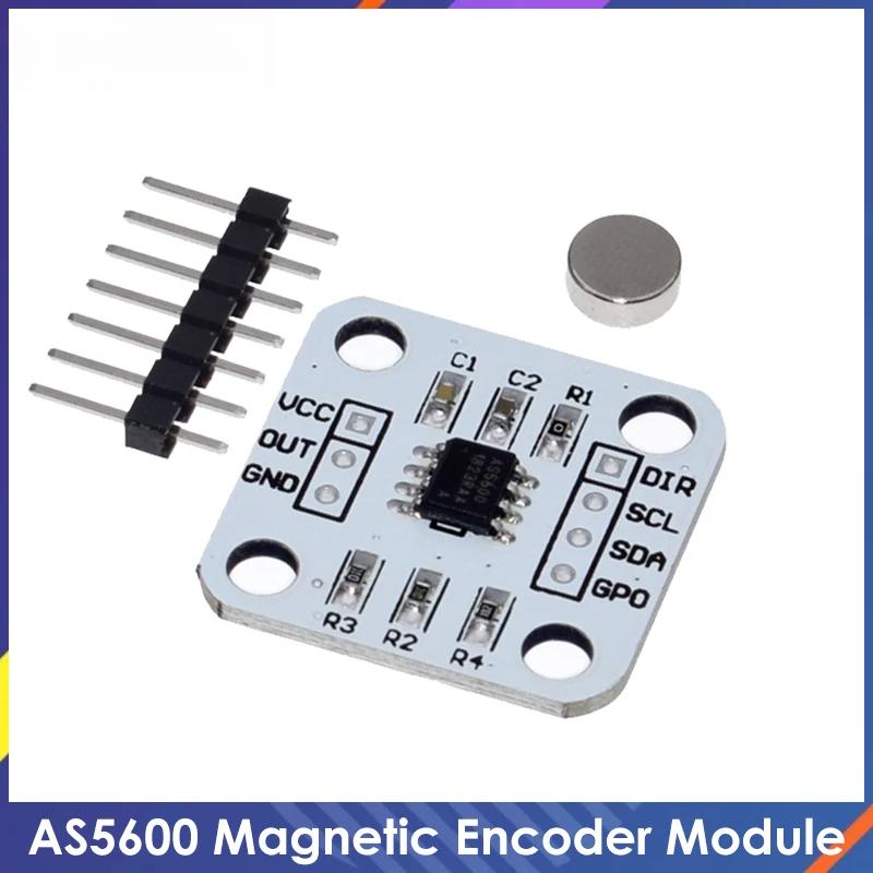 AS5600 magnetic encoder magnetic induction angle measurement sensor module 12bit high precision
AS5600 magnetic encoder magnetic induction angle measurement sensor module 12bit high precision