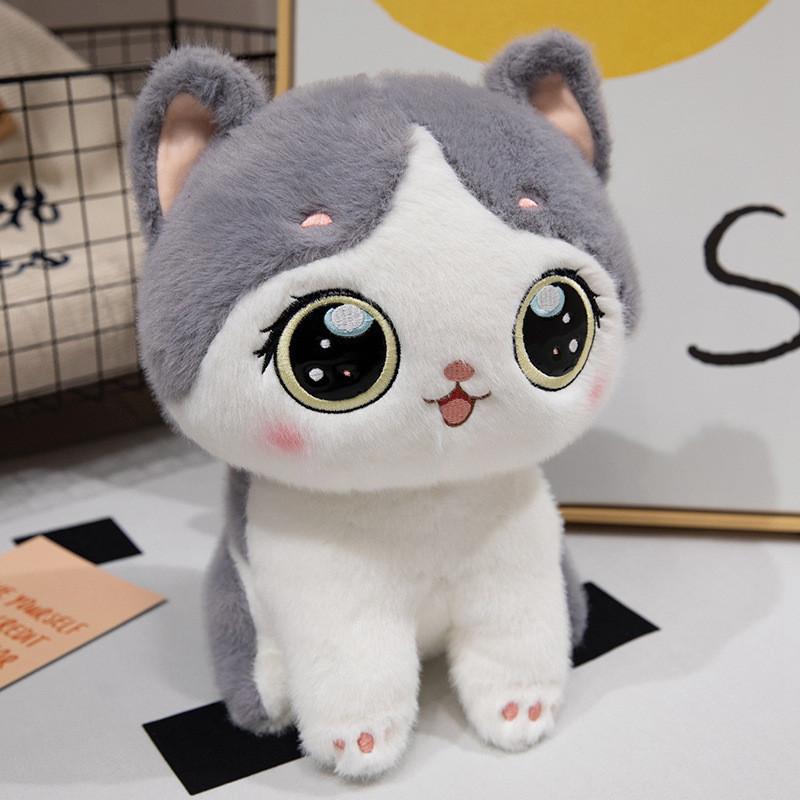 Cat Simulation Cute Plush Toy 8in Animal Cloth Doll Girl Doll Gift Gift Holiday серый
Cat Simulation Cute Plush Toy 8in Animal Cloth Doll Girl Doll Gift Gift Holiday серый