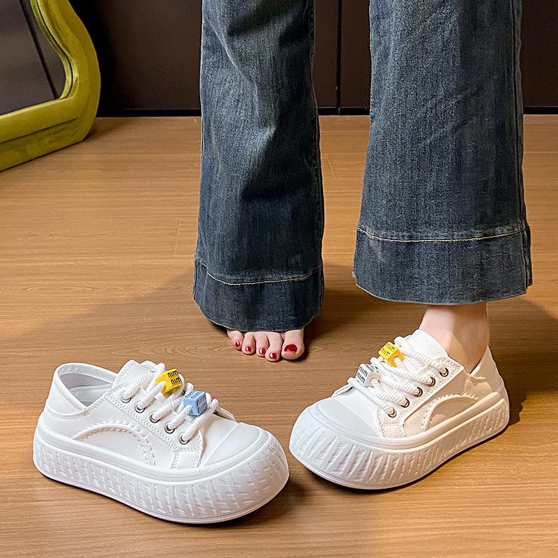 Little white shoes women s spring new female student building block sports versatile board shoes 35 серый
Little white shoes women s spring new female student building block sports versatile board shoes 35 серый