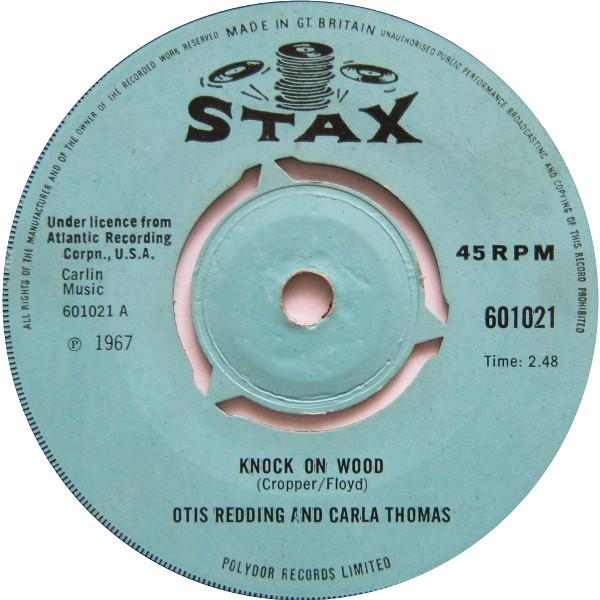 7inch Record OTIS REDDING And Carla Thomas Knock On Wood 601021 STAX 1967 UK SoulFunk Used
7inch Record OTIS REDDING And Carla Thomas Knock On Wood 601021 STAX 1967 UK SoulFunk Used