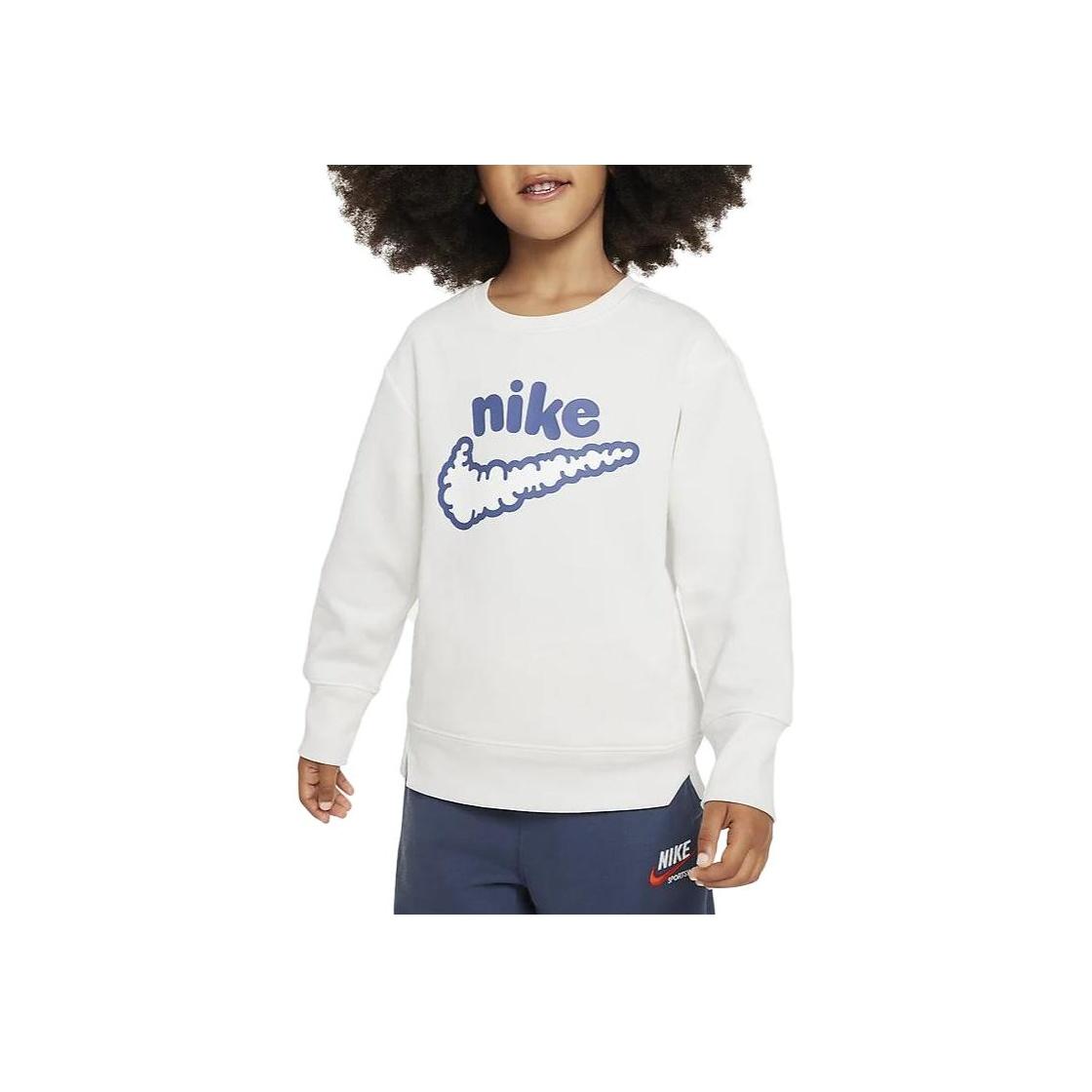Nike Sweatshirt Letter Logo Print Round Neck Casual Fleece Kids tops White DQ3860-133 7
Nike Sweatshirt Letter Logo Print Round Neck Casual Fleece Kids tops White DQ3860-133 7