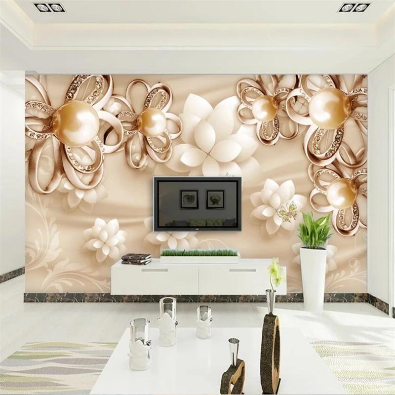 Large 3d Mural Gold Pearl Flower Luxury Jewelry Wall Mural Living Room Bedroom Wallpaper 200 cm(W) x 140 cm(H)
Large 3d Mural Gold Pearl Flower Luxury Jewelry Wall Mural Living Room Bedroom Wallpaper 200 cm(W) x 140 cm(H)