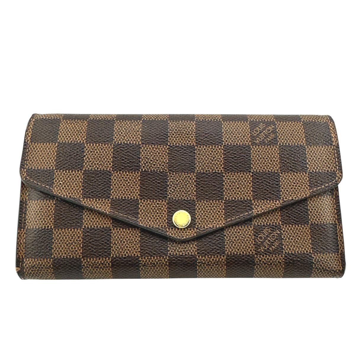LOUIS VUITTON Damier Portefeiulle Sarah N63209 Long Wallet purse Damier canvas Used
LOUIS VUITTON Damier Portefeiulle Sarah N63209 Long Wallet purse Damier canvas Used