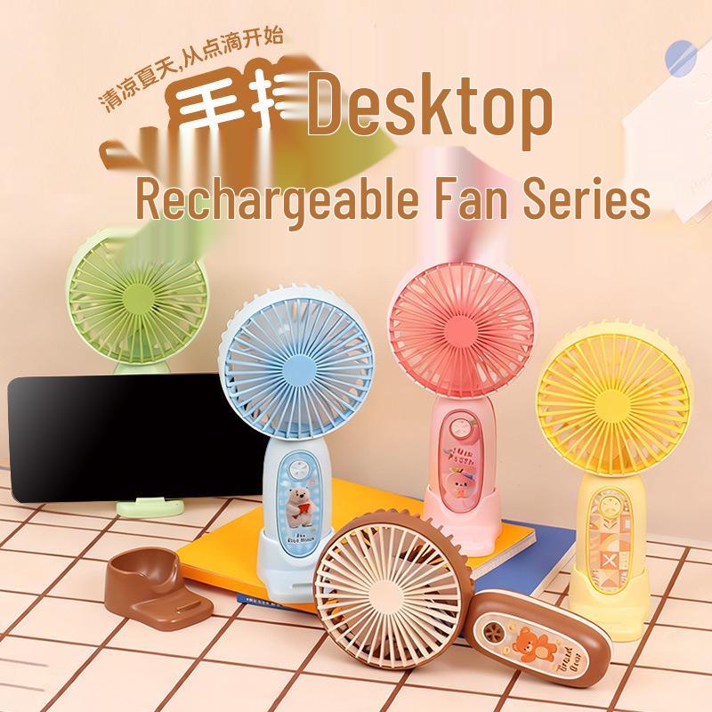 Portable Cartoon USB Handheld Fan & Phone Holder for Summer Pink
Portable Cartoon USB Handheld Fan & Phone Holder for Summer Pink