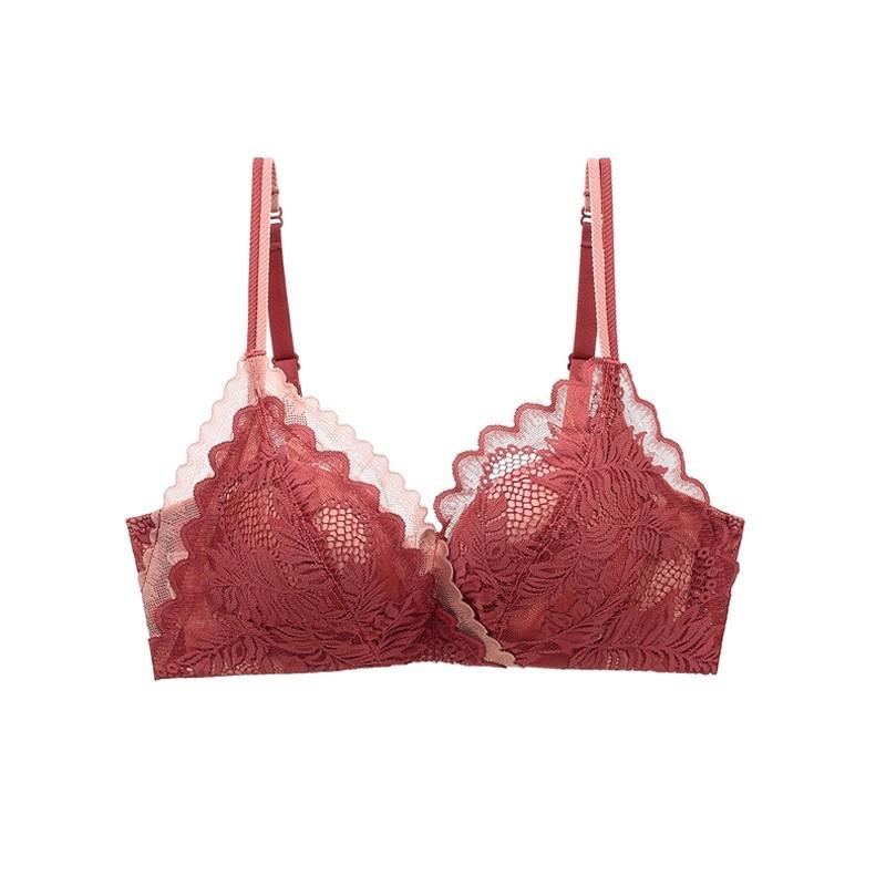 Comfortable Wine Red Lace Bra With Floral Design And Adjustable Shoulder Straps S красный
Comfortable Wine Red Lace Bra With Floral Design And Adjustable Shoulder Straps S красный