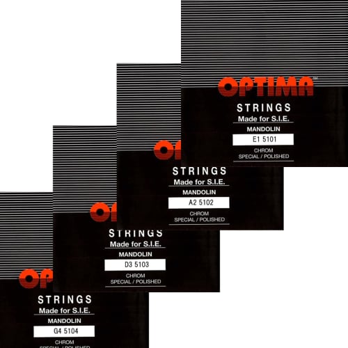 OPTIMA NO.5105 BLACK Mandolin Strings / Complete Set of 8 Strings by Calace Optima
OPTIMA NO.5105 BLACK Mandolin Strings / Complete Set of 8 Strings by Calace Optima