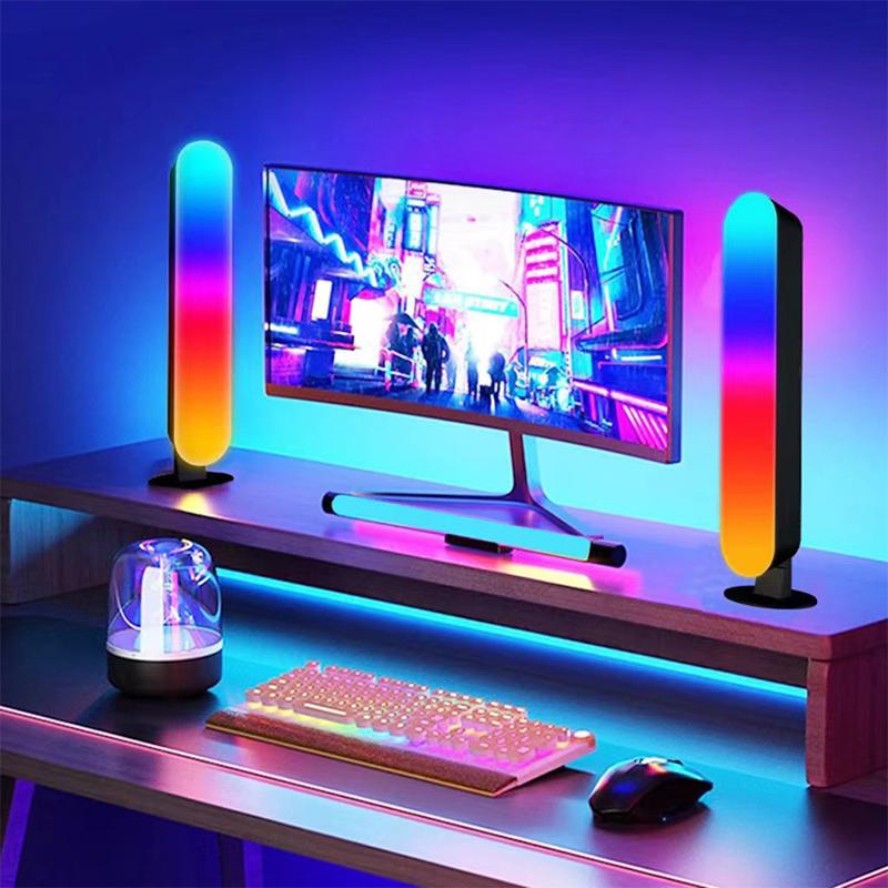 RGB звукосниматель свет музыка ритм огни модернизированный USB перезаряжаемый модель рождественское украшение настольный RGB световой бар музыка ритм
RGB звукосниматель свет музыка ритм огни модернизированный USB перезаряжаемый модель рождественское украшение настольный RGB световой бар музыка ритм