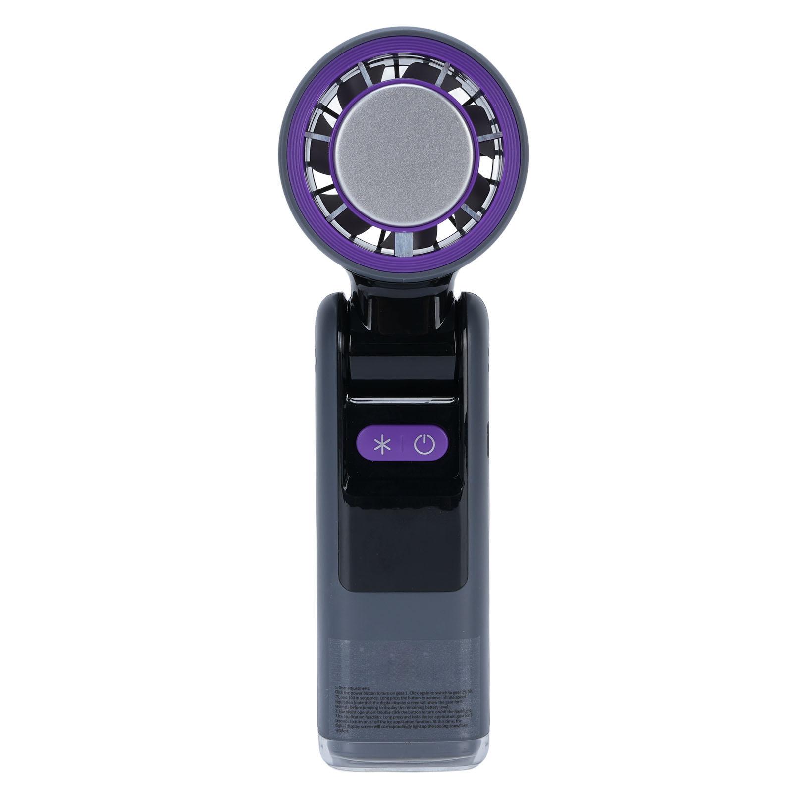 Handheld Cooling Fan with LED Display High Speed Brushless USB Rechargeable Small Fan for Home Travel Office
Handheld Cooling Fan with LED Display High Speed Brushless USB Rechargeable Small Fan for Home Travel Office