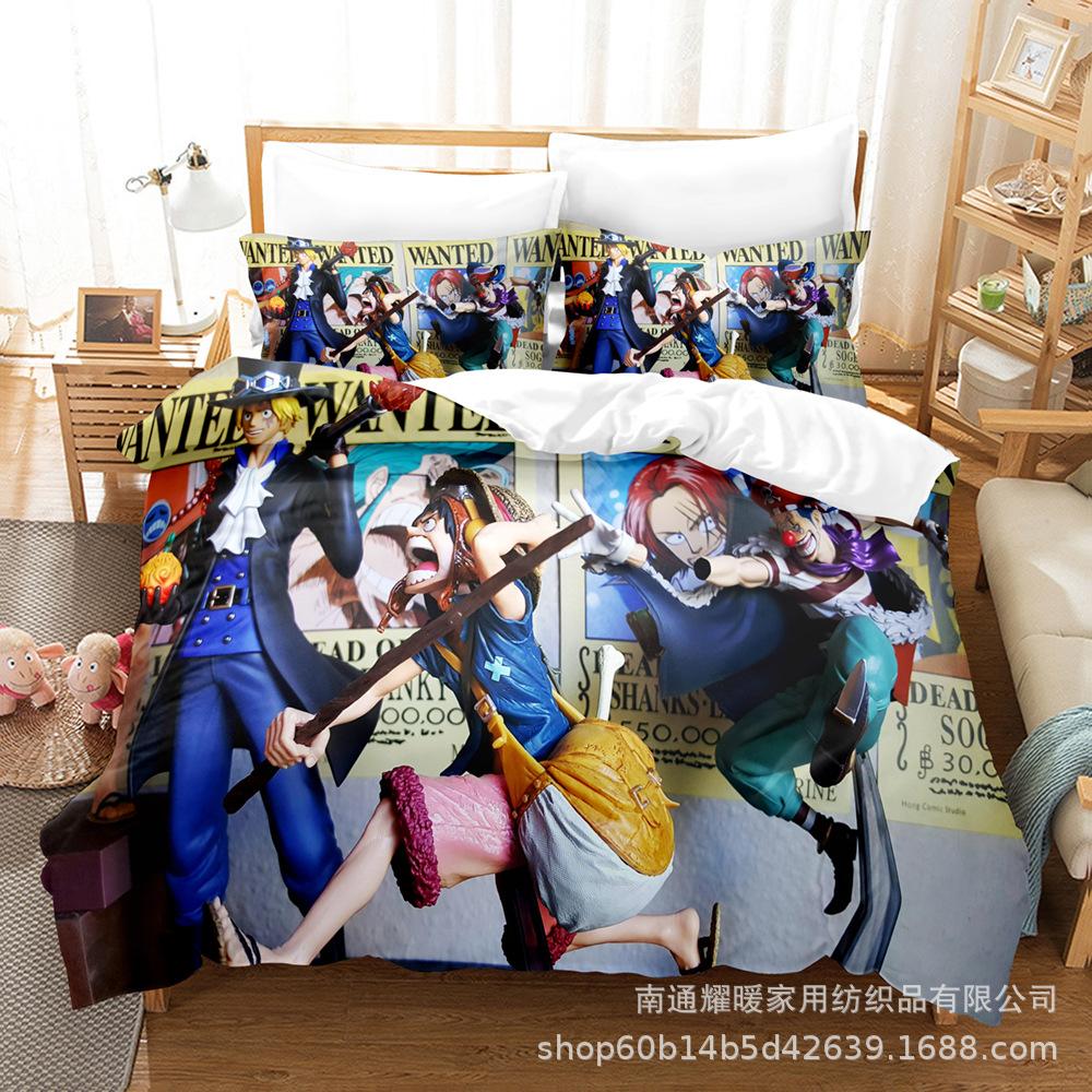 3D Digital Printing Bedding Four-Piece Set Three-Piece Set Bed Sheet Quilt Pillow 135X200 two-piece set
3D Digital Printing Bedding Four-Piece Set Three-Piece Set Bed Sheet Quilt Pillow 135X200 two-piece set
