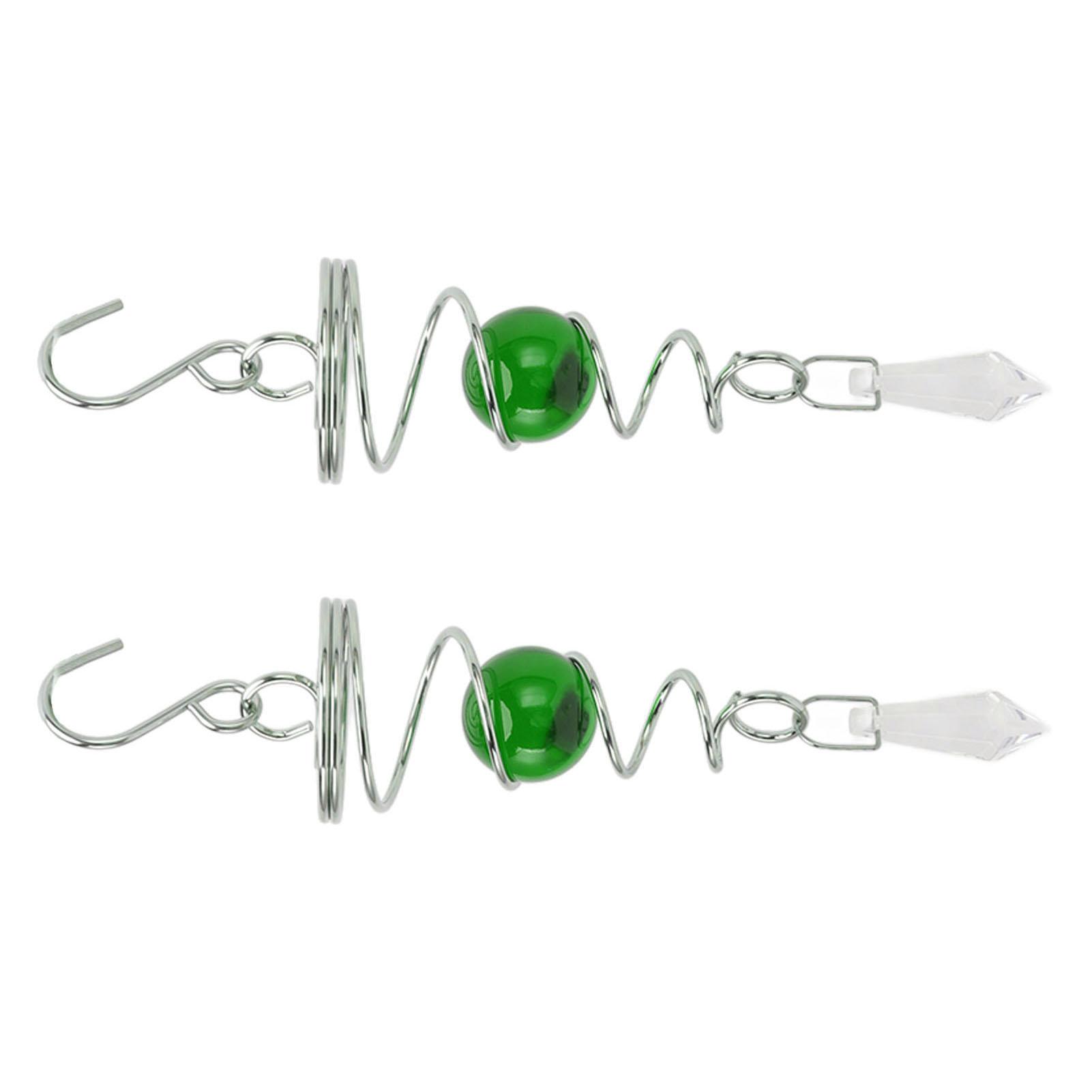 2Pcs Gazing Ball Spiral Tail Wind Spinner Stabilizer Stainless Steel Spiral Wind Chimes for Outside Green
2Pcs Gazing Ball Spiral Tail Wind Spinner Stabilizer Stainless Steel Spiral Wind Chimes for Outside Green