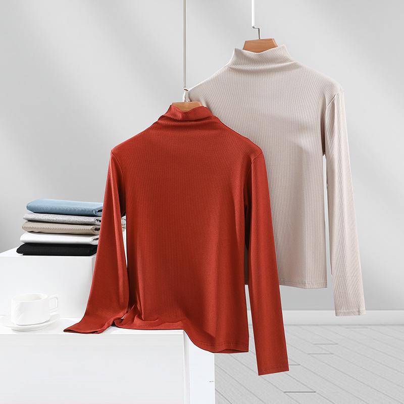 New Women s High-Elastic Long-Sleeve T-Shirt - Slim Fit, Half-Neck Base Layer for Spring & Autumn 2025 XXL for 145-160 jin ваниль/зелёный
New Women s High-Elastic Long-Sleeve T-Shirt - Slim Fit, Half-Neck Base Layer for Spring & Autumn 2025 XXL for 145-160 jin ваниль/зелёный