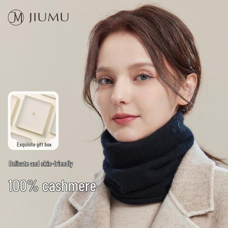 JIUMU 100% Cashmere Neck Warmer Scarf for Women
JIUMU 100% Cashmere Neck Warmer Scarf for Women