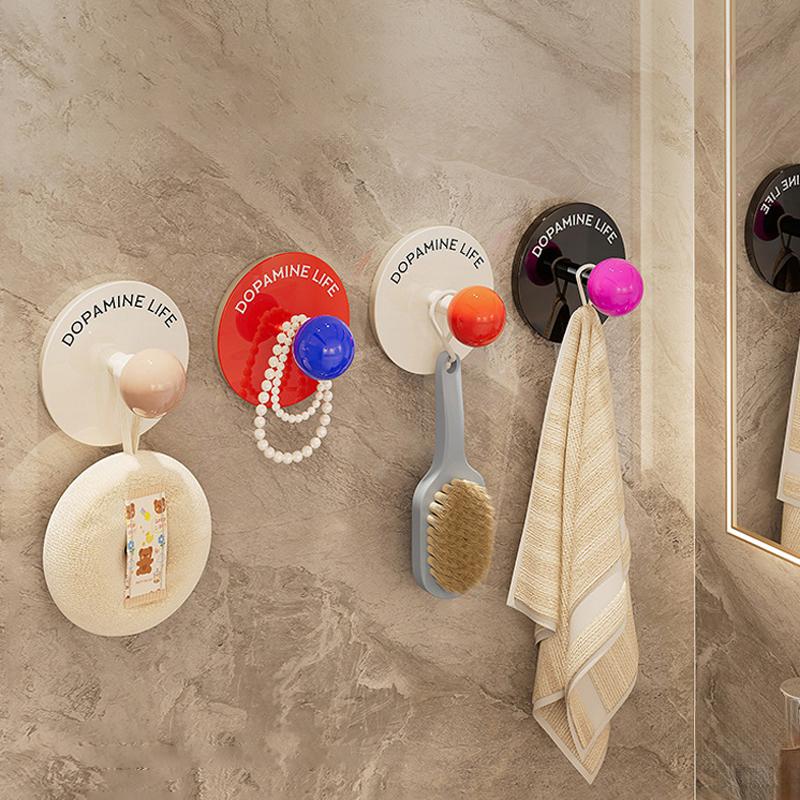 Adhesive Wall Hook Dopamine Adhesive Hooks Durable Simple Stable Wall Hook Bathroom Storage Accessories Room Door Coat Hooks
Adhesive Wall Hook Dopamine Adhesive Hooks Durable Simple Stable Wall Hook Bathroom Storage Accessories Room Door Coat Hooks