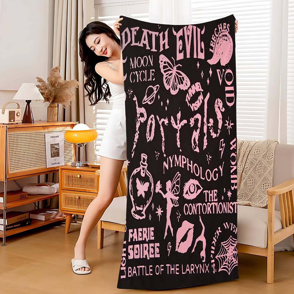 M-Melanie M-Martinez Singer Anime Beach Swimming Towel Soft Absorbent Washcloth Children s Gifts For Kids Travel Camping Gym W30*H60(CM)
M-Melanie M-Martinez Singer Anime Beach Swimming Towel Soft Absorbent Washcloth Children s Gifts For Kids Travel Camping Gym W30*H60(CM)
