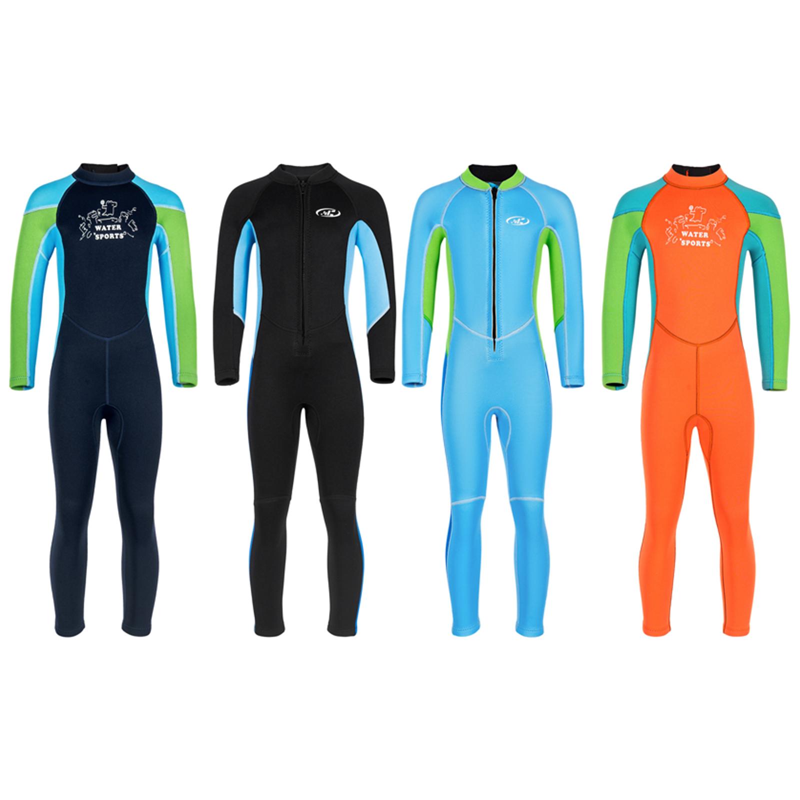 Kids Thermal Swim Jumpsuit Color Contrast Design Full Sleeve Zipper Closure Water Sport Outfit 3-4 Years помаранчевий
Kids Thermal Swim Jumpsuit Color Contrast Design Full Sleeve Zipper Closure Water Sport Outfit 3-4 Years помаранчевий