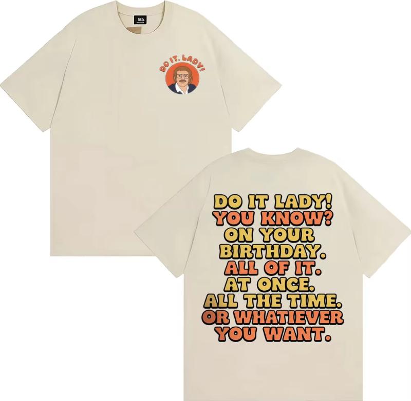 Funny Do It Lady Chit Meme Graphic Tee Shirt Men Women Fashion Vintage Oversized T-shirt Cotton Casual Short Sleeve T Shirt S разноцветный
Funny Do It Lady Chit Meme Graphic Tee Shirt Men Women Fashion Vintage Oversized T-shirt Cotton Casual Short Sleeve T Shirt S разноцветный