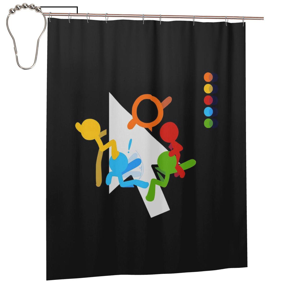 Alan Animation Becker Music Shower Curtain Bathroom Polyester Waterproof Bath Curtains With Hooks W60H190(CM)-1 Pcs
Alan Animation Becker Music Shower Curtain Bathroom Polyester Waterproof Bath Curtains With Hooks W60H190(CM)-1 Pcs