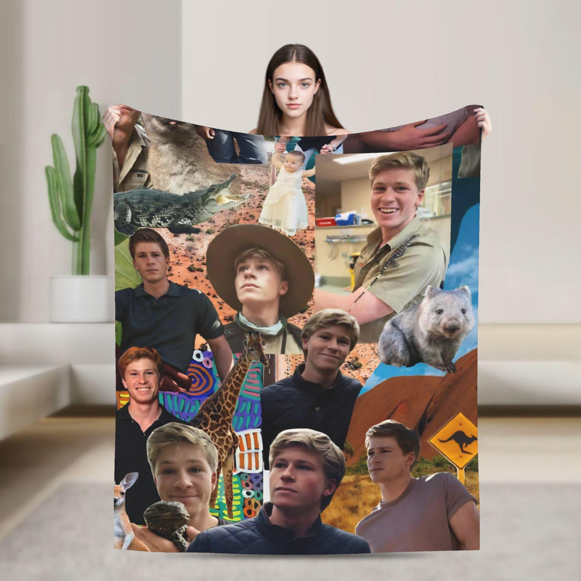 Robert Irwin Super Warm Blanket Picnic Plush Throw Blanket Novelty Home Decor Flannel Bedspread Sofa Bed Cover 30x40in
Robert Irwin Super Warm Blanket Picnic Plush Throw Blanket Novelty Home Decor Flannel Bedspread Sofa Bed Cover 30x40in