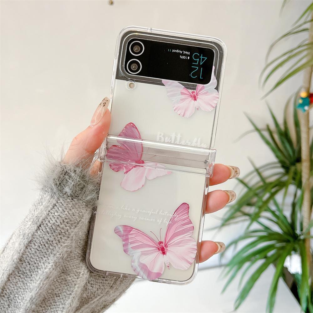 Cute Cartoon Butterfly Bracelet Case for Samsung Galaxy Z Flip 6 5 4 3 flip6 ZFlip Beads Wrist Chain Transparent Acrylic Cover for Samsung Z Flip 3
Cute Cartoon Butterfly Bracelet Case for Samsung Galaxy Z Flip 6 5 4 3 flip6 ZFlip Beads Wrist Chain Transparent Acrylic Cover for Samsung Z Flip 3