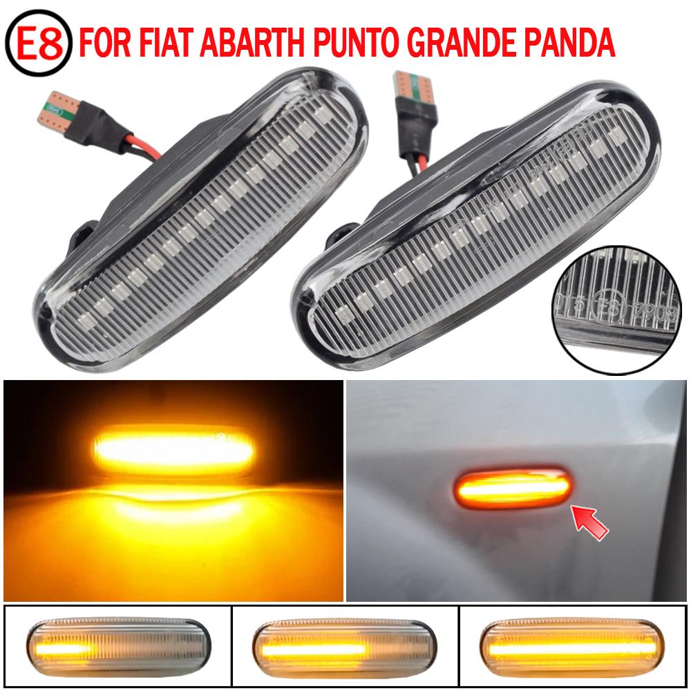 2Pcs For Fiat Panda 169 Grande Punto Inkl. Evo Doblo Fiorino Linea Idea Dynamic LED Side Marker Light Repeater Lamp
2Pcs For Fiat Panda 169 Grande Punto Inkl. Evo Doblo Fiorino Linea Idea Dynamic LED Side Marker Light Repeater Lamp