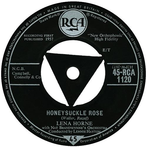 7-дюймовая пластинка LENA HORNE, NAT BRANDWYNNE & HIS OR - Honeysuckle Rose 45RCA1120 RCA 1959 UK Jazz б/у
7-дюймовая пластинка LENA HORNE, NAT BRANDWYNNE & HIS OR - Honeysuckle Rose 45RCA1120 RCA 1959 UK Jazz б/у
