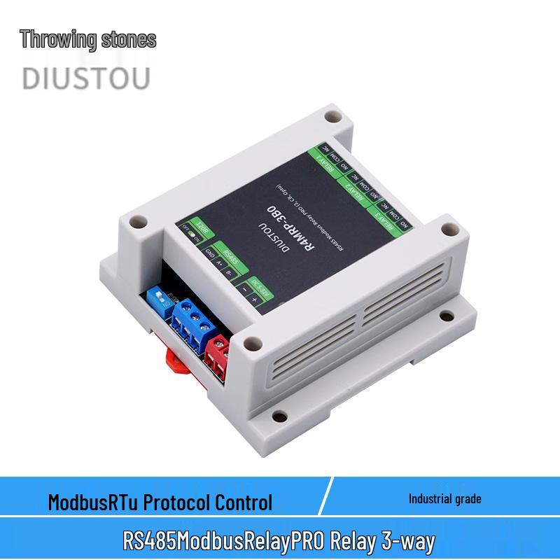 Промислові Modbus RTU RS485 релейні модулі Diushitou
Промислові Modbus RTU RS485 релейні модулі Diushitou