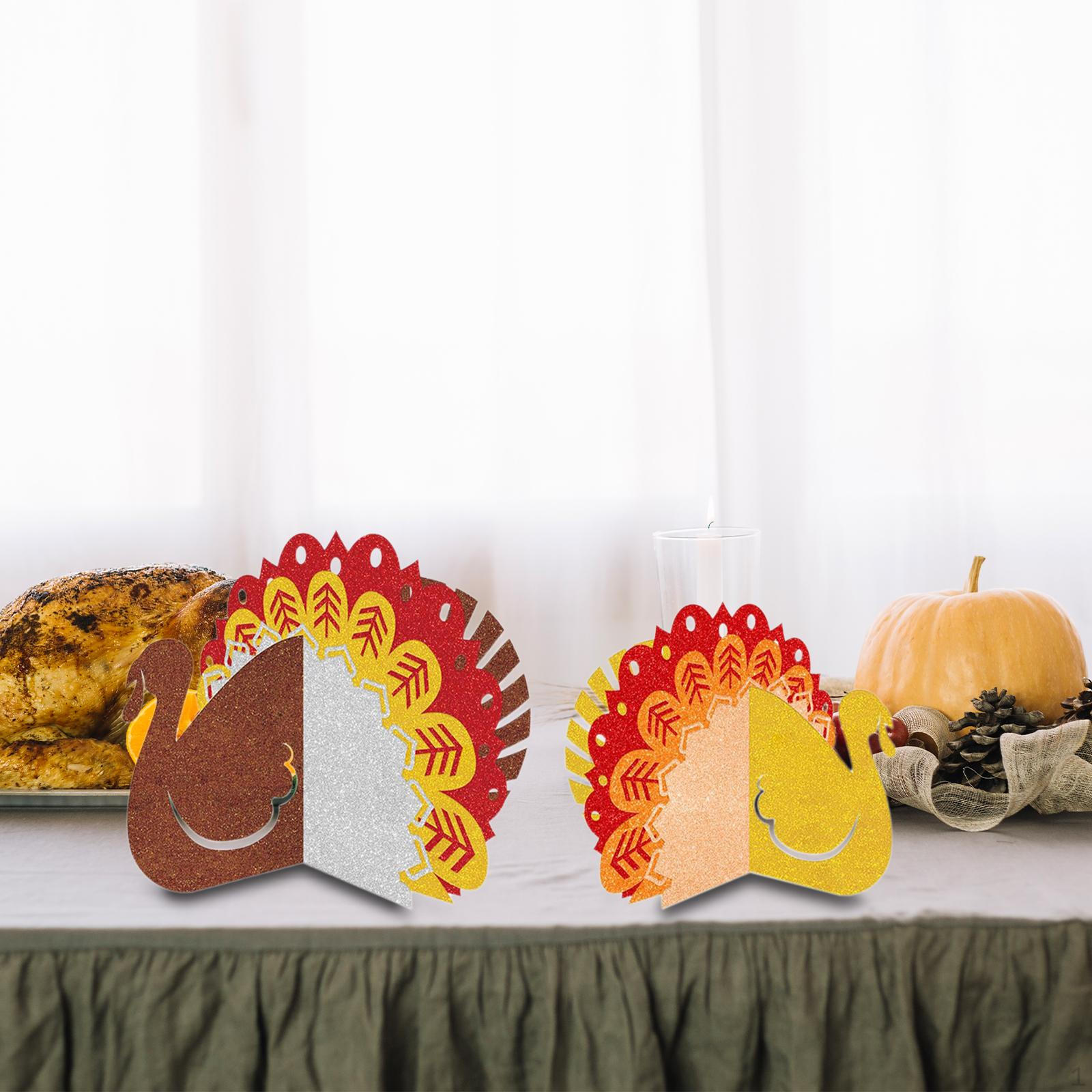 2 Pieces Thanksgiving Glitter Turkey Table Decorations,Give Thanks,Fall Centerpiece,Turkey Sign for
2 Pieces Thanksgiving Glitter Turkey Table Decorations,Give Thanks,Fall Centerpiece,Turkey Sign for
