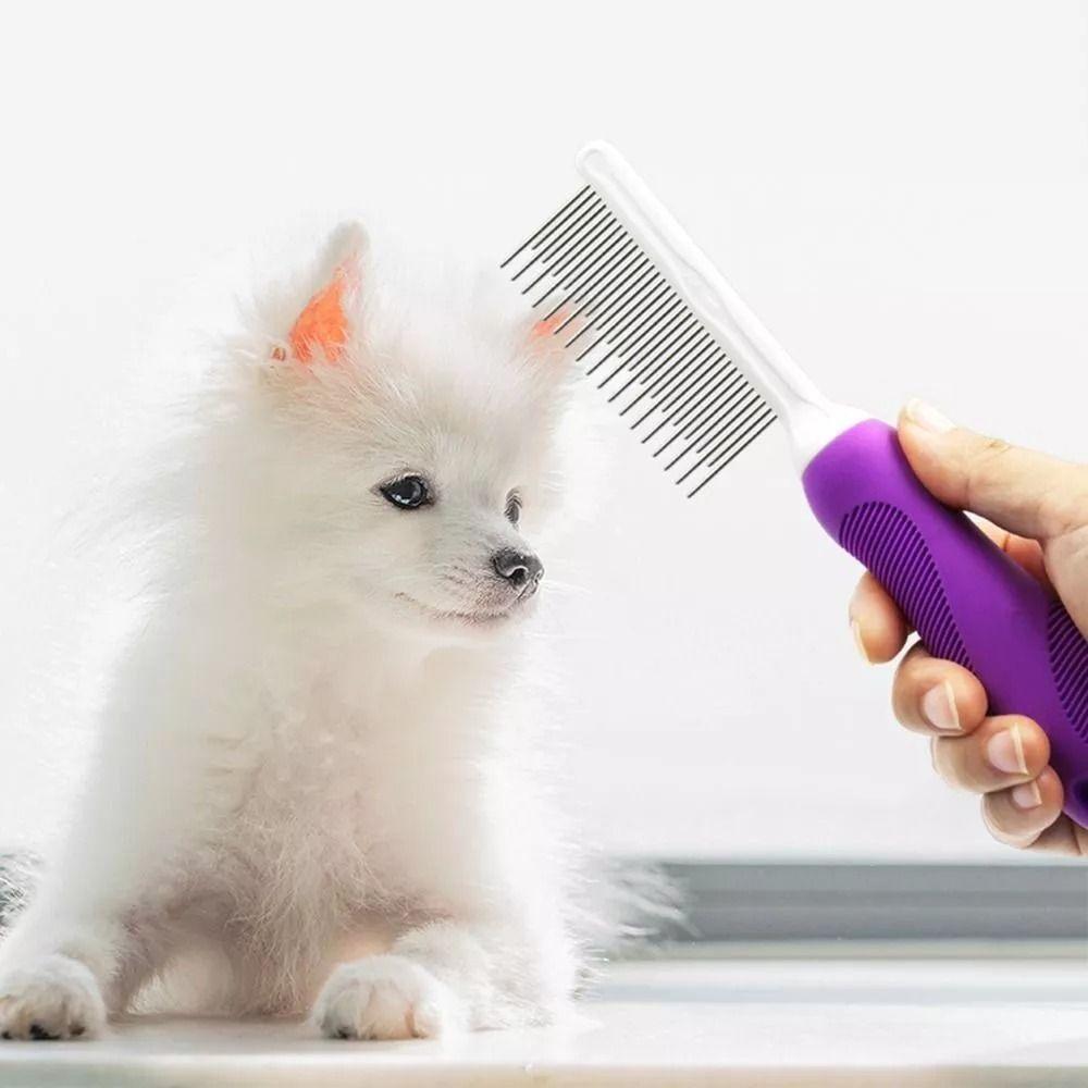 Professional Pet Dematting Hair Rake Stainless Steel Small Pet Hair Brush Undercoat Grooming Comb
Professional Pet Dematting Hair Rake Stainless Steel Small Pet Hair Brush Undercoat Grooming Comb