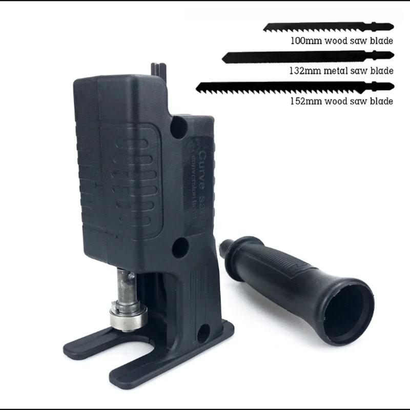 Электрическая дрель, модифицированная для электрических пил Адаптер для возвратно-поступательной пилы Аксессуары для электрических пил Дрель для лобзиков Инструменты для резки дерева чёрный
Электрическая дрель, модифицированная для электрических пил Адаптер для возвратно-поступательной пилы Аксессуары для электрических пил Дрель для лобзиков Инструменты для резки дерева чёрный