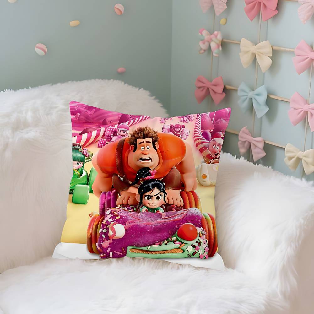 WWrecks It Ralphs Case Plush Fabric Soft Pillowcase Double Sided Print Cushion Cover Household Gifts 40x40CM(16x16in)
WWrecks It Ralphs Case Plush Fabric Soft Pillowcase Double Sided Print Cushion Cover Household Gifts 40x40CM(16x16in)