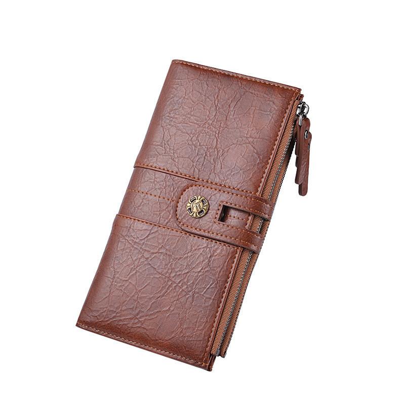 Deabolar New Style Men s Pu Long Wallet Vintage Handheld Phone Bag Buckle Wallet колір світло кави
Deabolar New Style Men s Pu Long Wallet Vintage Handheld Phone Bag Buckle Wallet колір світло кави