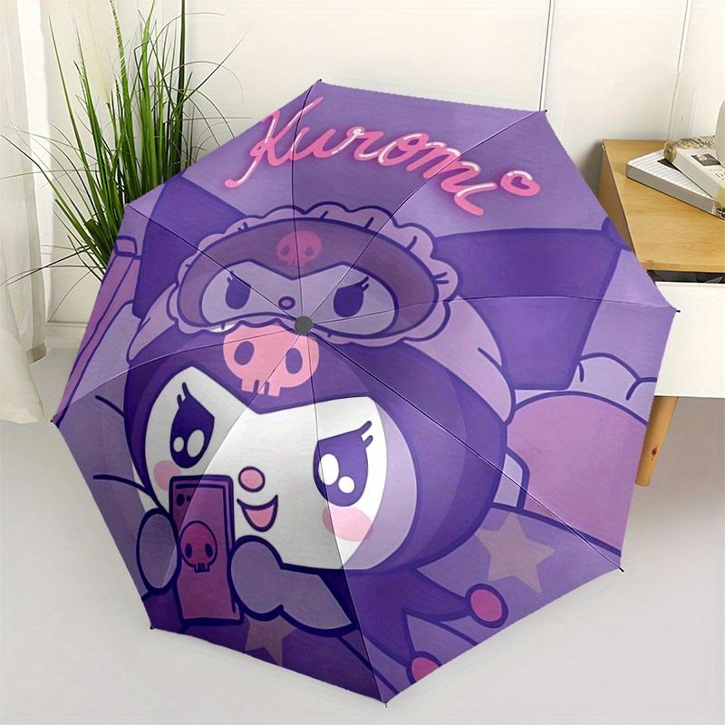 1pc Kuromi Playing with Mobile Phone Automatic Folding Umbrella - 3 Folding Design, Vivid Cartoon Pattern, Suitable for Outdoor Activities, A Gift for
1pc Kuromi Playing with Mobile Phone Automatic Folding Umbrella - 3 Folding Design, Vivid Cartoon Pattern, Suitable for Outdoor Activities, A Gift for