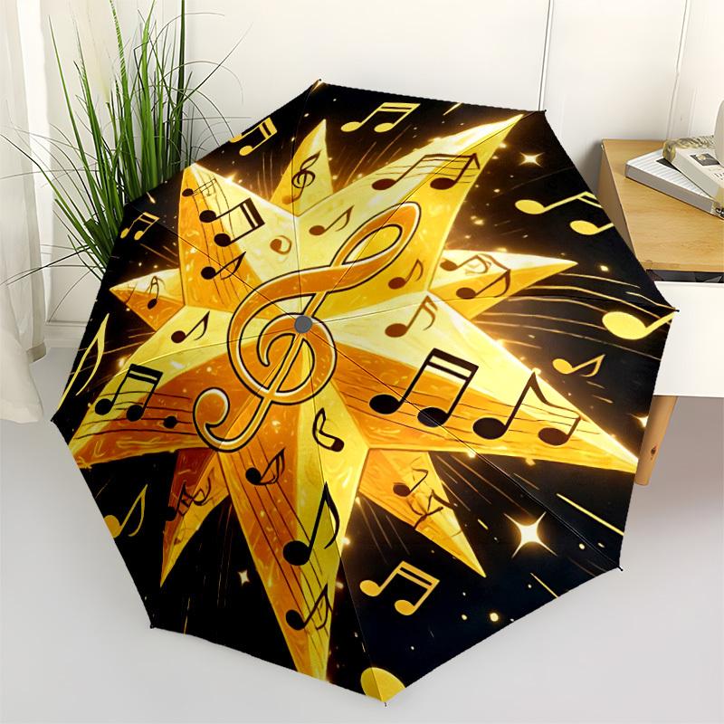 1pc Music Star Umbrella Portable Folding Umbrella Durable Iron Frame, Suitable for All Seasons Home Travel Outdoor yy260319057
1pc Music Star Umbrella Portable Folding Umbrella Durable Iron Frame, Suitable for All Seasons Home Travel Outdoor yy260319057